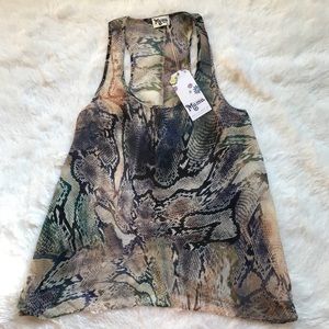 SHOW ME YOUR MUMU Cara-Van Top Riconda NWT S